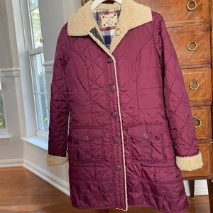 Free People Sz 2 Burgundy Car Coat!!!